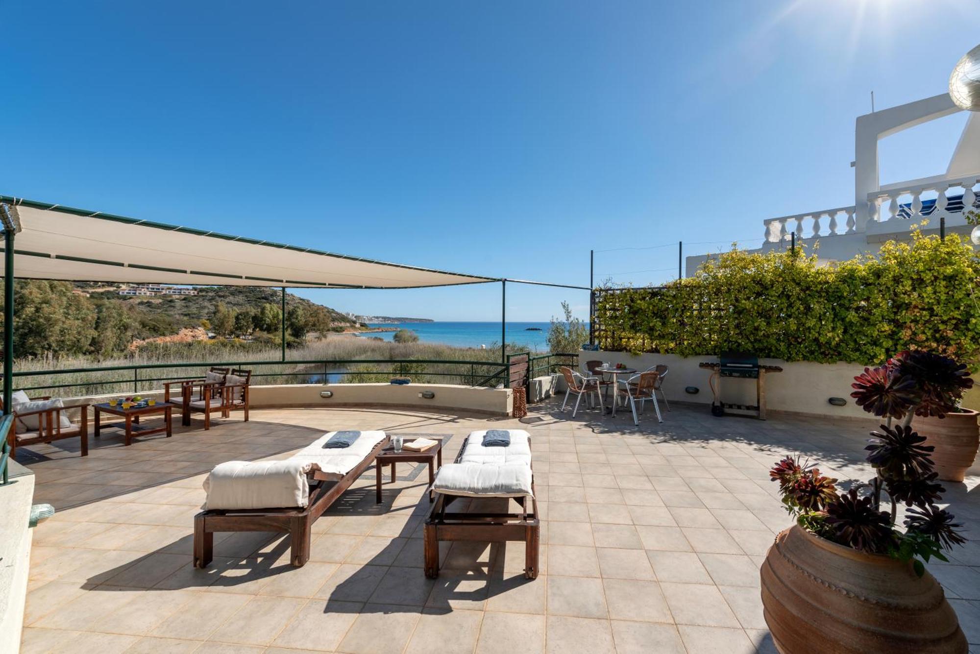 Coastal Dream Beachview Jacuzzi& Sauna Amoudara  Екстериор снимка